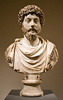 Marcus Aurelius császár Marcus Aurelius mellszobra