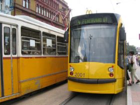Villamos a körúton
