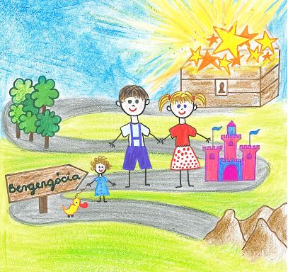 Irány a csillagok! gyerekek úton Bergengóciába