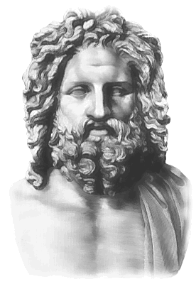 Férfi archetípusok - Zeusz Zeusz mellszobor